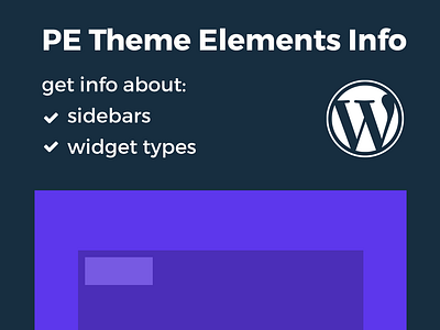 PE Theme Elements Info