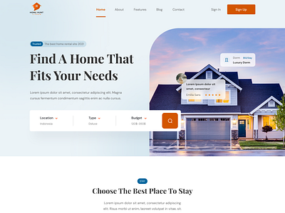 Web Design for Home and real estate blog in Lisbon