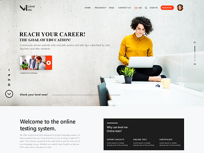 Web Design for IELTS