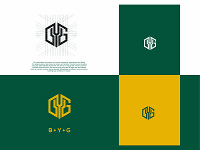 BYG monogram logo concept