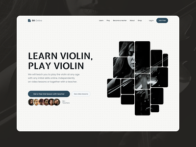 BK Online — Violin Playing School