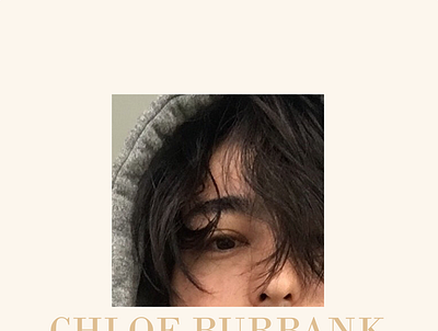 Cover for Chloe Burbank album album art art basic beginner cover covers design joji new photoshop student vinyl