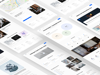 Agency Redesign Website - Free Template agency android design clean graphic design identity and branding illustration ios design landing page modern motion design redesign saas ui user interface ux web design website