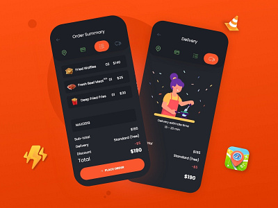 Food Delivery App Design