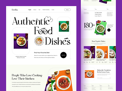 Foodka Website Design