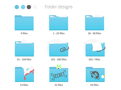 Folder design concept