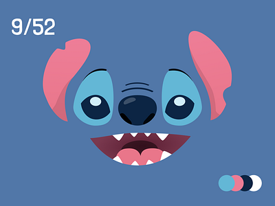 Stitch challenge illustration lilo and stitch sketch stitch vector