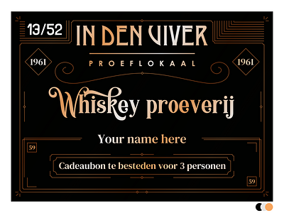 Whiskey coupon