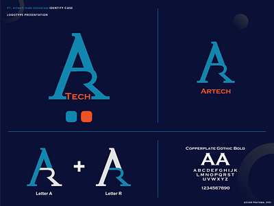 AR Company Logo Project branding design digital illustration graphic design illustration logo vector vector illustration