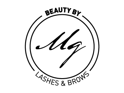 Logotyp - Beauty by Mg - Lashes and Brows
