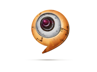 R9 logo for wall-E 9 eye logo machine robot wall e