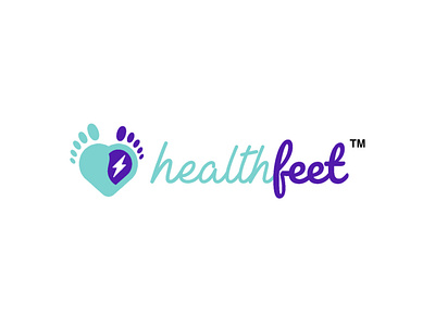 Healthfeet™ | LOGO DESIGN animated animation branding color design flat icon logo minimal typography vector
