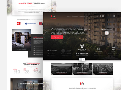 Construction Company website | UI DESIGN building construction corporate design landing ui uidesign webdesign website