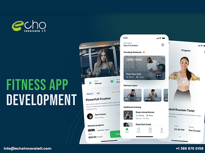 Fitness App Development Services - Echo Innovate IT fitness app fitness app designer fitness app development