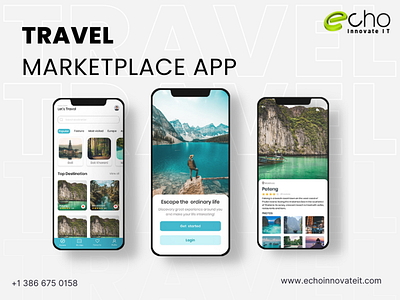 Travel Marketplace App Development app development services app for hotels app for traveller travel app development travel marketplace website development services