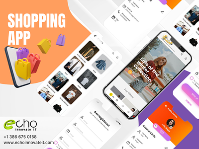 Create a Shopping App with Echoinnovate It. app development mobile app development shopping app development shopping apps