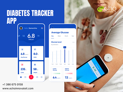 Diabetes Tracker App Development app development diabetes tracker app development healthcare app development mobile app development ui website development