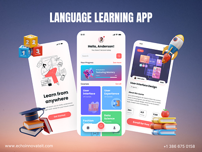 Language Learning App Development app development learning app development mobile app development
