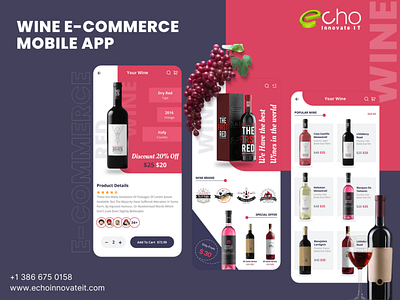 Wine E-Commerce Mobile App Development app development mobile app development trending trending shots wine ecommerce app development