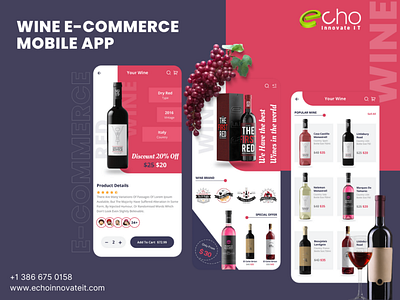 Wine E-Commerce Mobile App Development