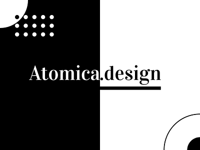 Atomica Design agency brand branding branding design design user interface