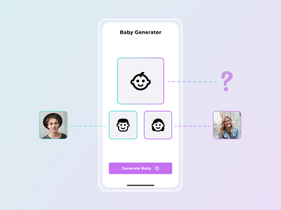Baby Generator baby design ui