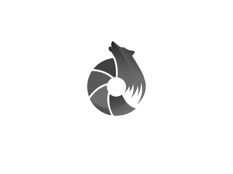 Ojatro Visuals photography logo logodesigns logos brand identity graphic design branding rebranding wolf animals minimal logo design logo