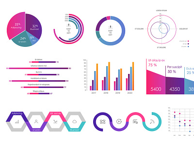 Vector Infographics. app design illustration ui ui design ux vector