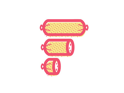 F'n Sausage f illustration sausage yum