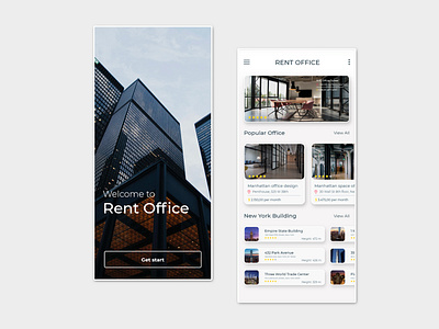 Rent Office - mobile app