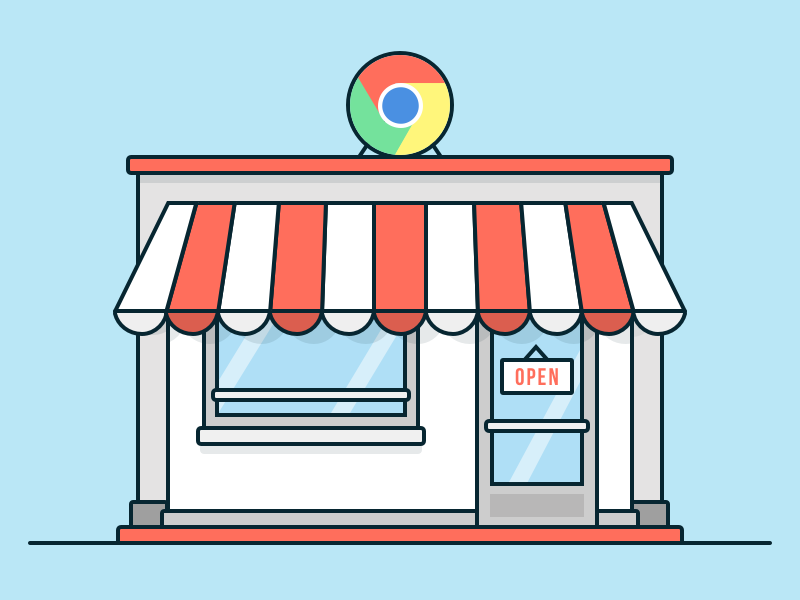 👜Cute store💸 open extensions illustrations azendoo chrome store