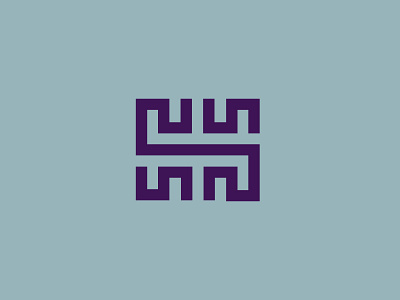 Letter H geometric hotel letter logo logodesign modern simple