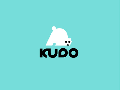 kudo animal branding game geometric logo logodesign modern