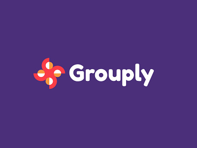 Grouply design geometric logo logodesign modern