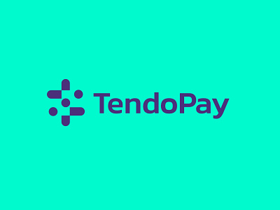 TendoPay 2 branding geometric logo logodesign modern simple technology