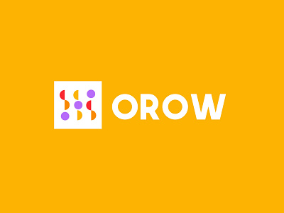 OROW geometric logo logodesign modern simple