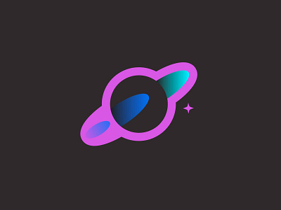 discovery/ space illustration logo logodesign logos modern planet space