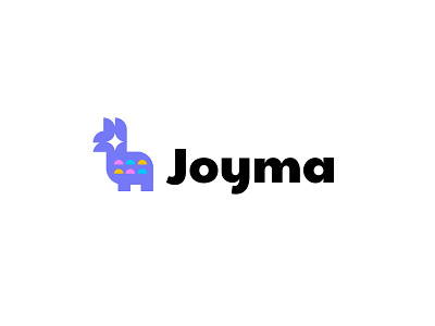 Joyma animal geometric logo logodesign modern simple technology