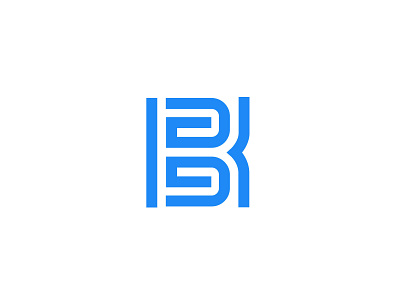Bek bold branding geometric logo logodesign modern simple software