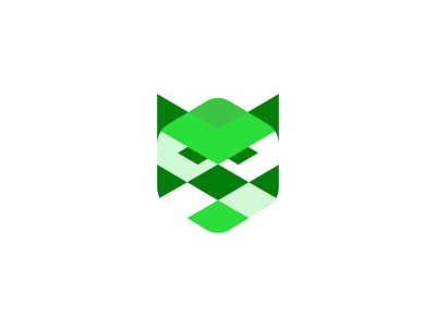 Green Panther animal bold branding cat design geometric logo logodesign modern panther