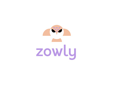 zowly bold design geometric logo logodesign modern owl simple
