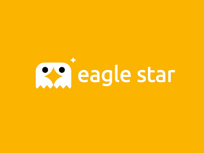 Eagle Star bird bold eagle geometric logo logodesign modern simple star
