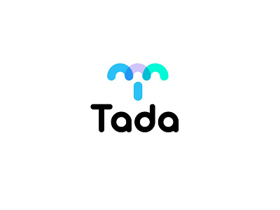 Tada bold data design logo logodesign modern simple