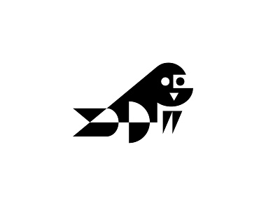 walrus animal bold design geometric logo logodesign modern walrus