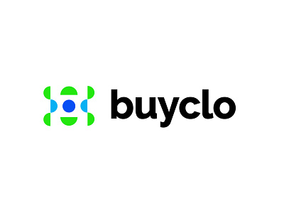 Buyclo bold ecommerce geometric logo logodesign modern online simple