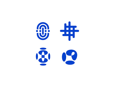 Bluprint concepts Part2 agency bold branding design geometric logo logodesign modern simple