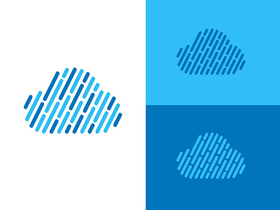 Centricloud branding cloud data design logo modern technology