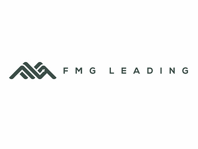 Fmg leading arrow design fmg letter letter f letter g letter m logo logodesign modern mountains negative space vector