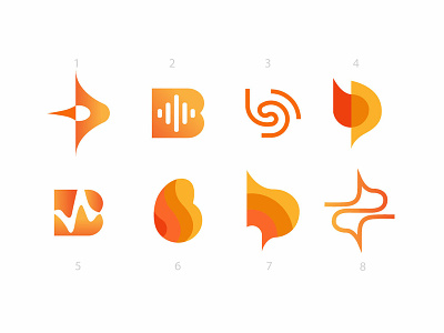 Beatpulse beat bold design letter letter b letter p logo logodesign modern music pulse sound soundwaves vector volume