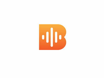 Beatpulse app bold design geometric logo logodesign modern music sound volume